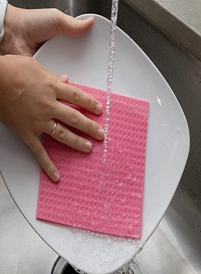 Shopfleet Cellulose Cleaning Sponge for Home & Kitchen (Multicolor) - Image 4